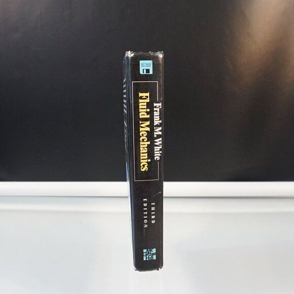 Fluid Mechanics By Frank White 3rd Edition 1994 Hardcover Book With Diskette - Picture 2 of 11